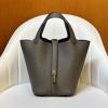 HPT18TCQJXH-063　エルメス HERMES 2025新作 ピコタン18 PM ハンドバッグ トートバッグ TCレザー