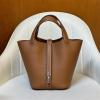 HPT18TCQYJZ-063　エルメス HERMES 2025新作 ピコタン18 PM ハンドバッグ トートバッグ TCレザー