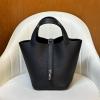 HPT18TCQYWL-063　エルメス HERMES 2025新作 ピコタン18 PM ハンドバッグ トートバッグ TCレザー