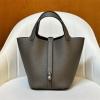 HPT18TCQYXH-063　エルメス HERMES 2025新作 ピコタン18 PM ハンドバッグ トートバッグ TCレザー