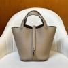 HPT18TCYBH-063　エルメス HERMES 2025新作 ピコタン18 PM ハンドバッグ トートバッグ TCレザー
