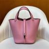 HTP18TCQYYF-063　エルメス HERMES 2025新作 ピコタン18 PM ハンドバッグ トートバッグ TCレザー 