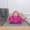 BA085332KMH-99　バレンシアガ BALENCIAGA 2025年新作 LE CITY ナノ トートバッグ ハンドバッグ ショルダーバッグ レディース