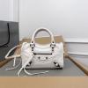 BA085332KBS-99　バレンシアガ BALENCIAGA 2025年新作 LE CITY ナノ トートバッグ ハンドバッグ ショルダーバッグ レディース