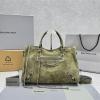 BA92540ZRQG-99　バレンシアガ BALENCIAGA 2025年新作 LE CITY ミディアム トートバッグ ハンドバッグ ショルダーバッグ レディース