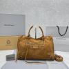 BA92540ZRJT-99　バレンシアガ BALENCIAGA 2025年新作 LE CITY ミディアム トートバッグ ハンドバッグ ショルダーバッグ レディース