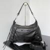 BA846188DBK-99　バレンシアガ BALENCIAGA 2025年新作 LE CITY Moto ホーボーバッグ ショルダーバッグ レディース