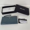 PD1MB051YNL-99 プラダ PRADA 2025年新作 ジップウォレット ファスナー長財布 レザー