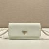 PD1NF059BS-99　プラダ PRADA 2025年新作 ミニバッグ ショルダーバッグ ウォレット ポーチ レザー