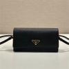 PD1NF059BK-99　プラダ PRADA 2025年新作 ミニバッグ ショルダーバッグ ウォレット ポーチ レザー