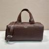PD2VC046JH-99　プラダ PRADA 2025年新作 ダッフルバグ トートバッグ ショルダーバッグ レザー