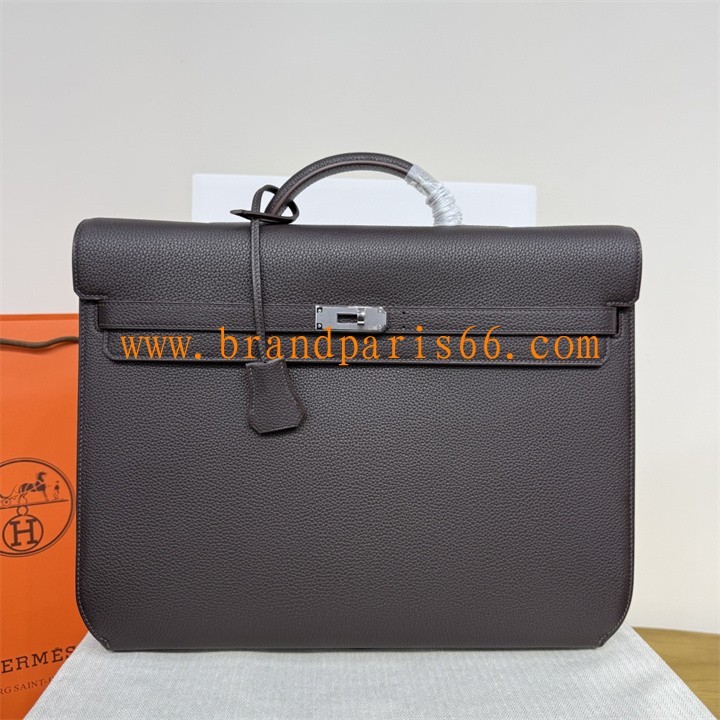 HKDE36TGQWM-063　エルメス HERMES 2025新作 ケリー サック ア デペッシュ 36 ブリーフケース トートバッグ ハンドバッグ ビジネスバッグ