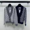 MKCD25020-XG　クリスチャンディオール CHRISTIAN DIOR 2025年新作 カーディガン ウールニット コート ロングスリーブ クルーネック レディース