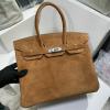 HBK35JPYZS-063　エルメス HERMES 2025年新作 バーキン 35 Go Team トップハンドルバッグ トートバッグ ハンドバッグ レディース スエード