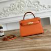 HKL19SQJCS-063　エルメス HERMES 2025年新作 ミニ ケリー トップハンドルバッグ トートバッグ 2way ショルダーバッグ エプソン