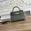 HKL19SQJJH-063　エルメス HERMES 2025年新作 ミニ ケリー トップハンドルバッグ トートバッグ 2way ショルダーバッグ エプソン