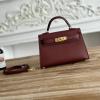 HKL19SQJJR-063　エルメス HERMES 2025年新作 ミニ ケリー トップハンドルバッグ トートバッグ 2way ショルダーバッグ エプソン