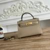HKL19SQJLH-063　エルメス HERMES 2025年新作 ミニ ケリー トップハンドルバッグ トートバッグ 2way ショルダーバッグ エプソン