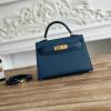 HKL19SQJSS-063　エルメス HERMES 2025年新作 ミニ ケリー トップハンドルバッグ トートバッグ 2way ショルダーバッグ エプソン