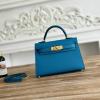 HKL19SQJTS-063　エルメス HERMES 2025年新作 ミニ ケリー トップハンドルバッグ トートバッグ 2way ショルダーバッグ エプソン