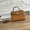HKL19SQYBG-063　エルメス HERMES 2025年新作 ミニ ケリー トップハンドルバッグ ショルダーバッグ エプソン