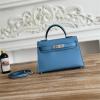 HKL19SQYTL-063　エルメス HERMES 2025年新作 ミニ ケリー トップハンドルバッグ ショルダーバッグ エプソン