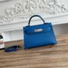 HKL19SQYYL-063　エルメス HERMES 2025年新作 ミニ ケリー トップハンドルバッグ トートバッグ 2way ショルダーバッグ エプソン