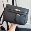 HKLD25QYBK-063　エルメス HERMES 2025年新作 ケリー デペチェス ポーチ ストラップ付き 手持ちかばん クラッチバッグ ショルダーバッグ swift革