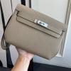 HKLD25TGYQH-063　エルメス HERMES 2025年新作 ケリー デペチェス ポーチ ストラップ付き 手持ちかばん クラッチバッグ ショルダーバッグtogo皮