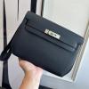 HKLD25TGYBK-063　エルメス HERMES 2025年新作 ケリー デペチェス ポーチ ストラップ付き 手持ちかばん クラッチバッグ ショルダーバッグ togo皮