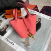 HPT14TCJCF-063　エルメス HERMES 2025年新作 マイクロ ピコタン バケットバッグ トートバッグ ハンドバッグ ショッピングバッグ レディース TCレザー