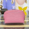M15198-057　ルイヴィトン LOUISVUITTON 2025年新作 ポシェット コスメティック PM クラッチポーチ 化粧かばん アクセサリー エピ グレインレザー 