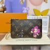 M27045-057　ルイヴィトン LOUISVUITTON 2025年新作 カードキーケース ポシェット クレ 小銭入れ コインケース モノグラム キャンバス