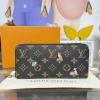 M27226-057　ルイヴィトン LOUISVUITTON 2025年新作 ジッピー ウォレット  ファスナー長財布 ロングウォレット モノグラム フォレスト キャンバス