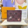 M27057Z-057　ルイヴィトン LOUISVUITTON 2025年新作 ポルトフォイユ ミュルティプル  二つ折り短財布 ショートウォレット モノグラム フォレスト キャンバス
