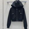 WTPD25042-XG プラダ PRADA 2025年新作 フーディー ジップジャケット ロングスリーブ アウターコート
