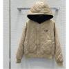 WTPD25050-XG プラダ PRADA 2025年新作 リバーシブル コットンジャケット ショートコート ロングスリーブ アウターコート