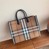 BR8941XK-GH　バーバリー BURBERRY 2025年新作 チェック トートバッグ ハンドバッグ レディース