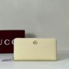 GG456117PBZ-GH　グッチ GUCCI 2025年新作 GGマーモント ジップアラウンドウォレット ファスナー長財布 ロングウォレット カーフレザー