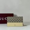 GG497985BXB-GH　グッチ GUCCI 2025年新作 プチ マーモント チェーンウォレット ショルダーバッグ レディース