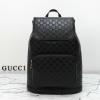 GG854750BK-GH　グッチ GUCCI 2025年新作 GGエンブレム ミディアム  バックパック メンズ リュックサック 大容量