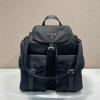 PD2VZ110ABK-GH　プラダ PRADA 2025年新作 バックパック Re-Nylon サフィアーノレザー リュックサック 2way ショルダーバッグ