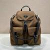 PD2VZ110AJK-GH　プラダ PRADA 2025年新作 バックパック Re-Nylon サフィアーノレザー リュックサック 2way ショルダーバッグ