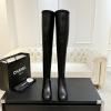 CHJ25106GP-26　シャネル CHANEL 2025年新作 ロングブーツ ローヒールシューズ レディース