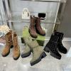 GGJ25026-26　グッチ GUCCI 2025年新作 マーティンブーツ ショートブーツ レースアップシューズ レディース