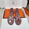 HEJ25023F-26　エルメス HERMES 2025年新作 フラットサンダル レディースシューズ