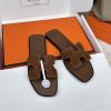 HEJ25024PZ-26　エルメス HERMES 2025年新作 Oran スライドサンダル フラットミュール レディースシューズ