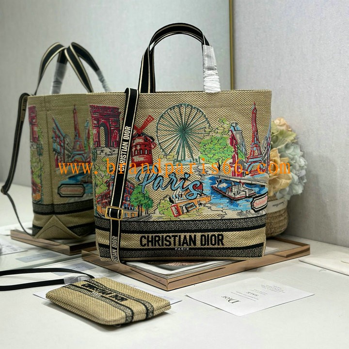 CD1288DCX-GH　クリスチャンディオール CHRISTIAN DIOR 2025年新作 トップハンドルバッグ トートバッグ ハンドバッグ レディース