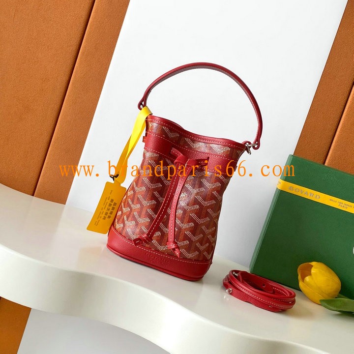 GY020251RD-GH　ゴヤール GOYARD 2025年新作 プチ フロ ミニバッグ バケットバッグ ショルダーバッグ トートバッグ レディース