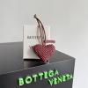 BOV844701JH-025　ボッテガヴェネタ BOTTEGAVENETA 2025年新作 ハート バッグチャーム キーホルダー レザー